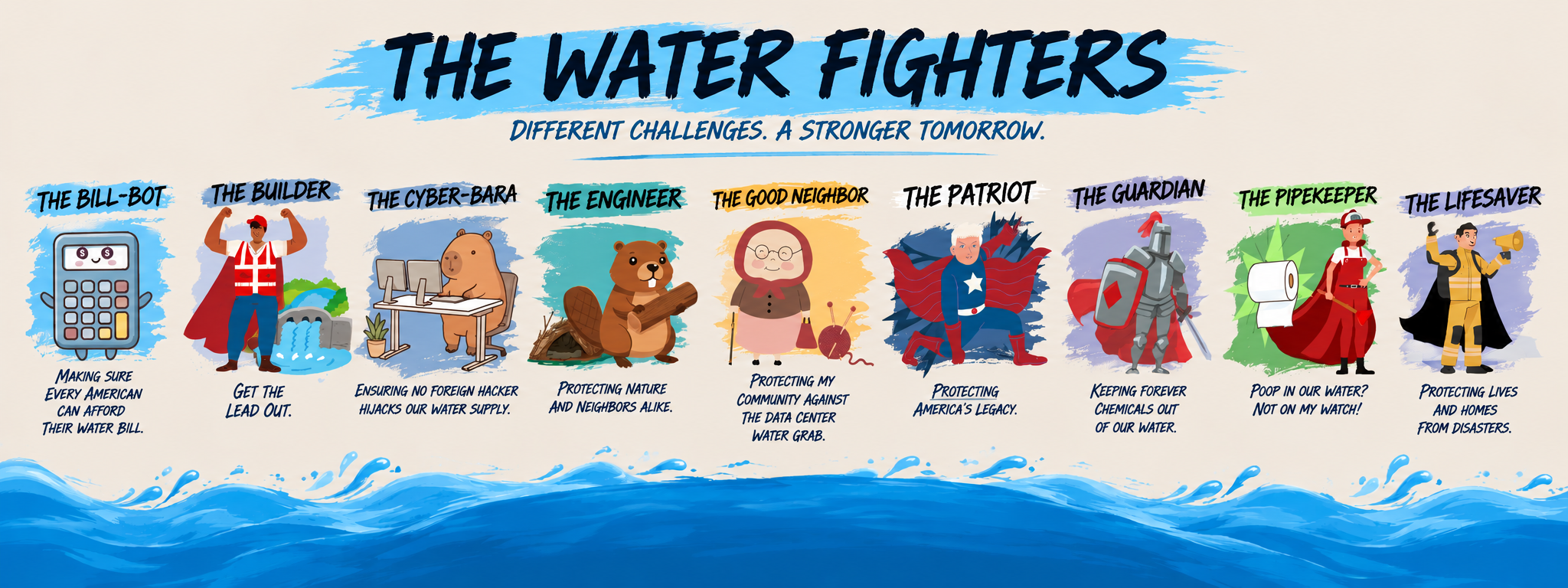 Choose Your Water Fighter